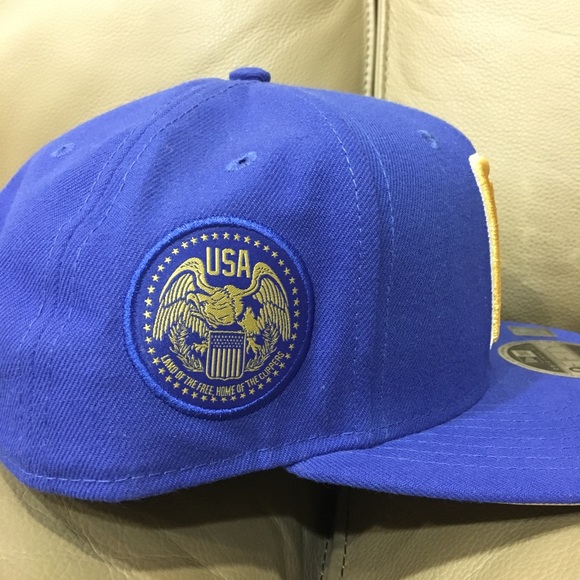 L.A Clippers Blue and Gold Snapback - Picture 2 of 5